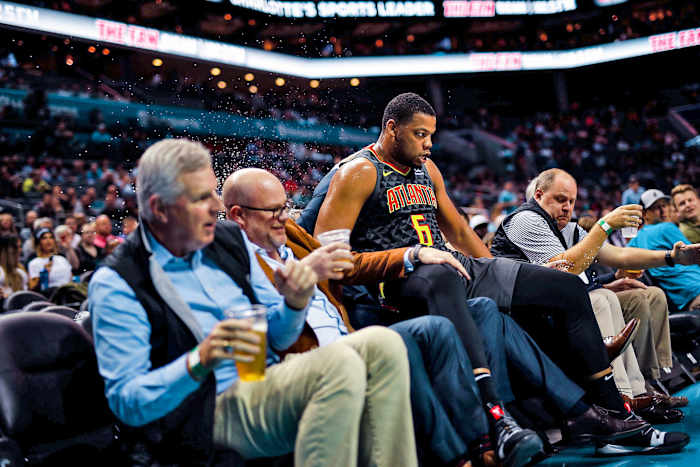 Going forward, athletes will be less up-close-and-personal with fans.